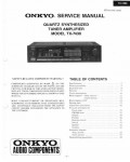 Сервисная инструкция Onkyo TX-7430