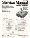 panasonic ag-1300 manual