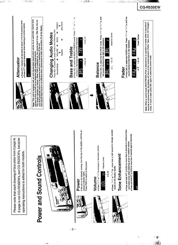 Сервисная инструкция Panasonic CQ-R530EW