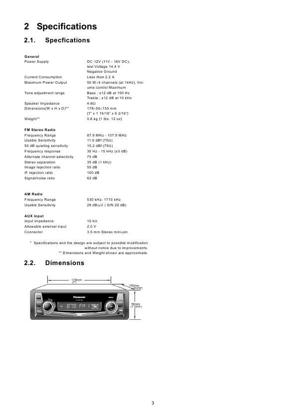 Сервисная инструкция Panasonic CR-CM120U