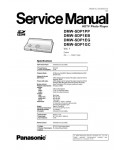 Сервисная инструкция Panasonic DMW-SDP1