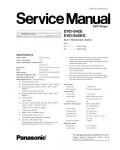 Сервисная инструкция Panasonic DVD-S42E, EG