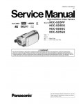 Сервисная инструкция Panasonic HDC-SD5
