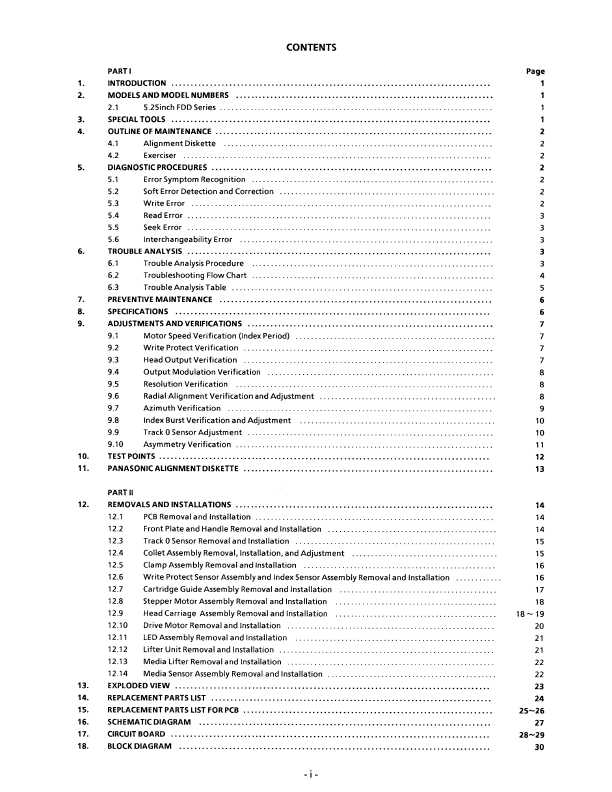 Сервисная инструкция Panasonic JU-475-4