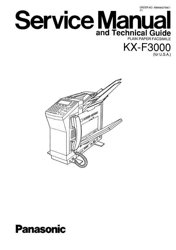 Panasonic kx-f230bx 