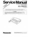 Сервисная инструкция Panasonic KX-F890AG