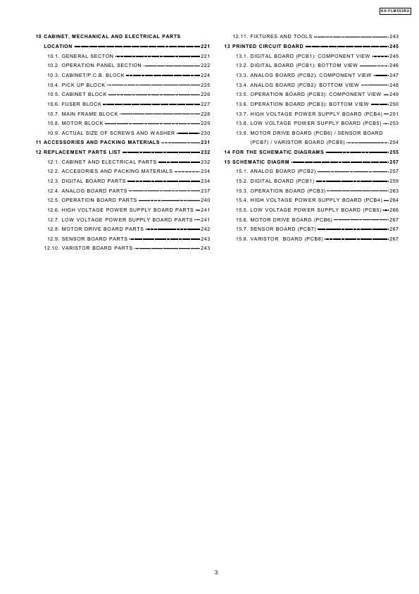 Сервисная инструкция Panasonic KX-FLM553RU