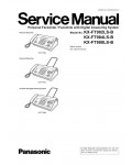 Сервисная инструкция Panasonic KX-FT982LS, KX-FT984LS, KX-FT988LS