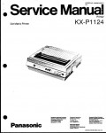 Сервисная инструкция PANASONIC KX-P1124