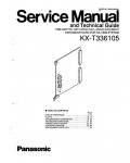 Сервисная инструкция Panasonic KX-T336105