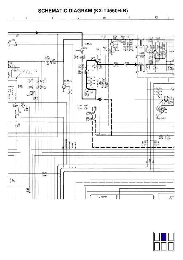 Сервисная инструкция Panasonic KX-T4550-B