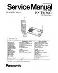 Сервисная инструкция Panasonic KX-T9150G