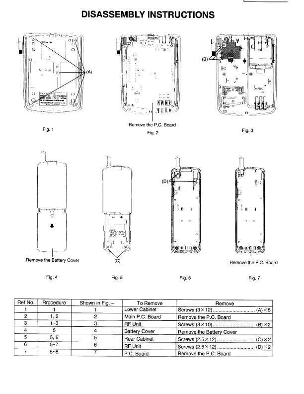 Сервисная инструкция Panasonic KX-T9180BX