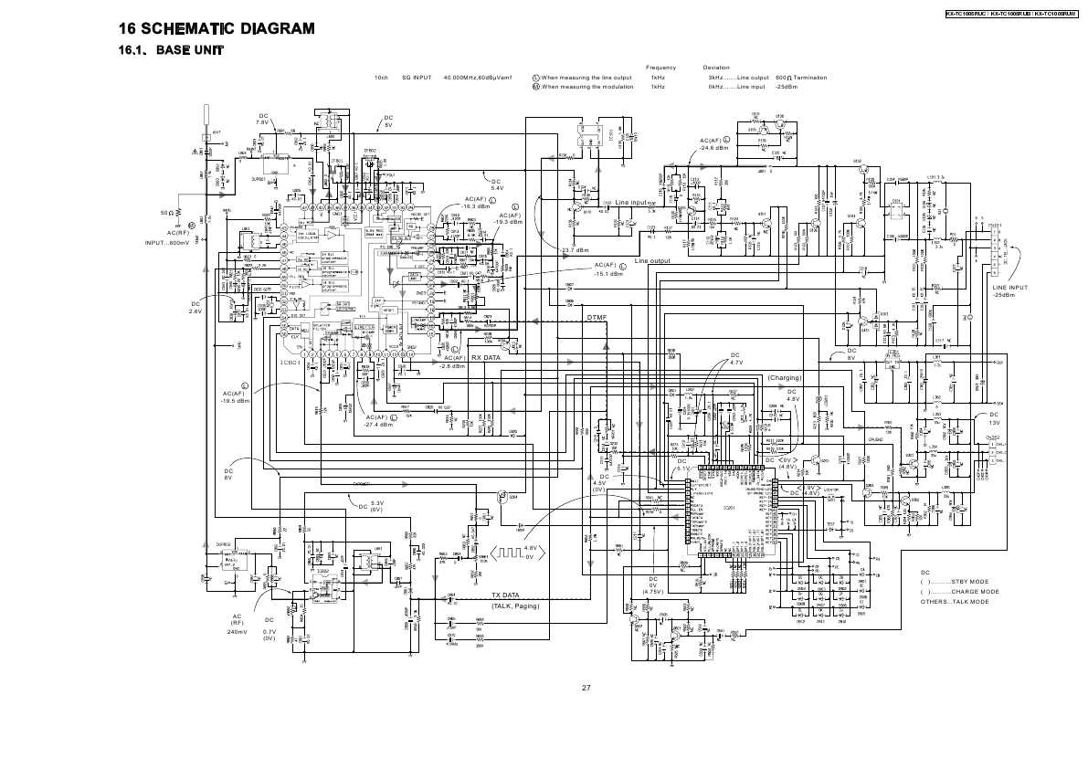 Сервисная инструкция Panasonic KX-TC1005