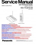 Сервисная инструкция Panasonic KX-TC910-B