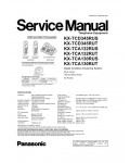 Сервисная инструкция Panasonic KX-TCD345RU, KX-TCA132RU, KX-TCA130RU