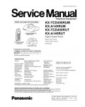 Сервисная инструкция Panasonic KX-TCD450RUM, KX-TCD450RUT
