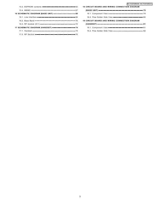 Сервисная инструкция Panasonic KX-TCD705RU