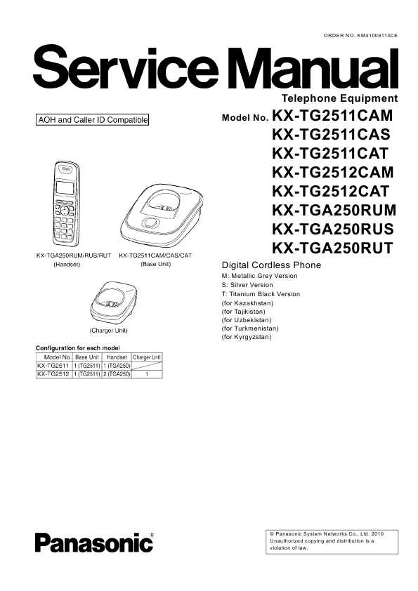 Panasonic kx tga250ru  