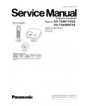 Сервисная инструкция Panasonic KX-TG8011HG, KX-TGA800FXS