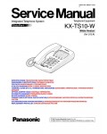 Сервисная инструкция Panasonic KX-TS10-W