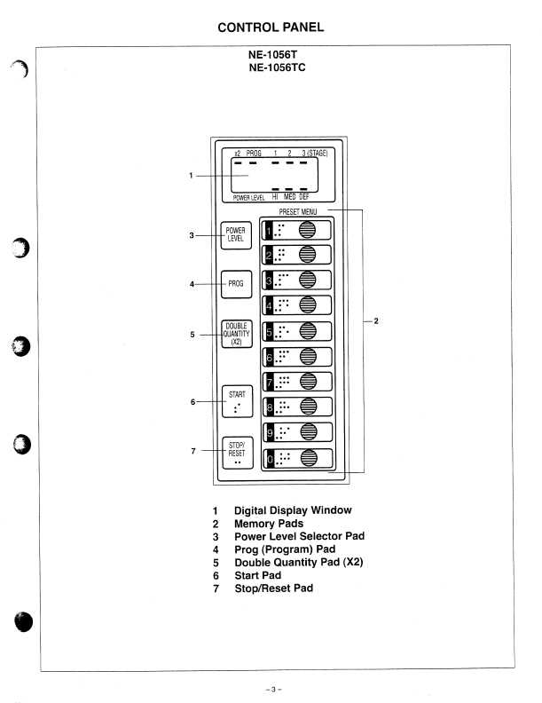 Сервисная инструкция Panasonic NE-1056T