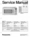 Сервисная инструкция Panasonic NN-5508L, NN-5558L, NN-6508L, NN-6558L, NN-7508L, NN-7558L
