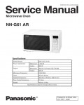 Сервисная инструкция Panasonic NN-G61AR