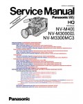 Сервисная инструкция Panasonic NV-M3000EN3, NV-M3300MC3