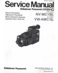 Сервисная инструкция PANASONIC NV-MC10E