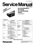 Сервисная инструкция Panasonic NV-VX37, NV-VX54, NV-VX57