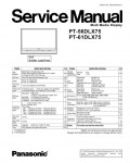 Сервисная инструкция Panasonic PT-56DLX75, PT-61DLX75