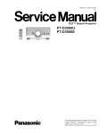 Сервисная инструкция Panasonic PT-D3500E, PT-D3500U
