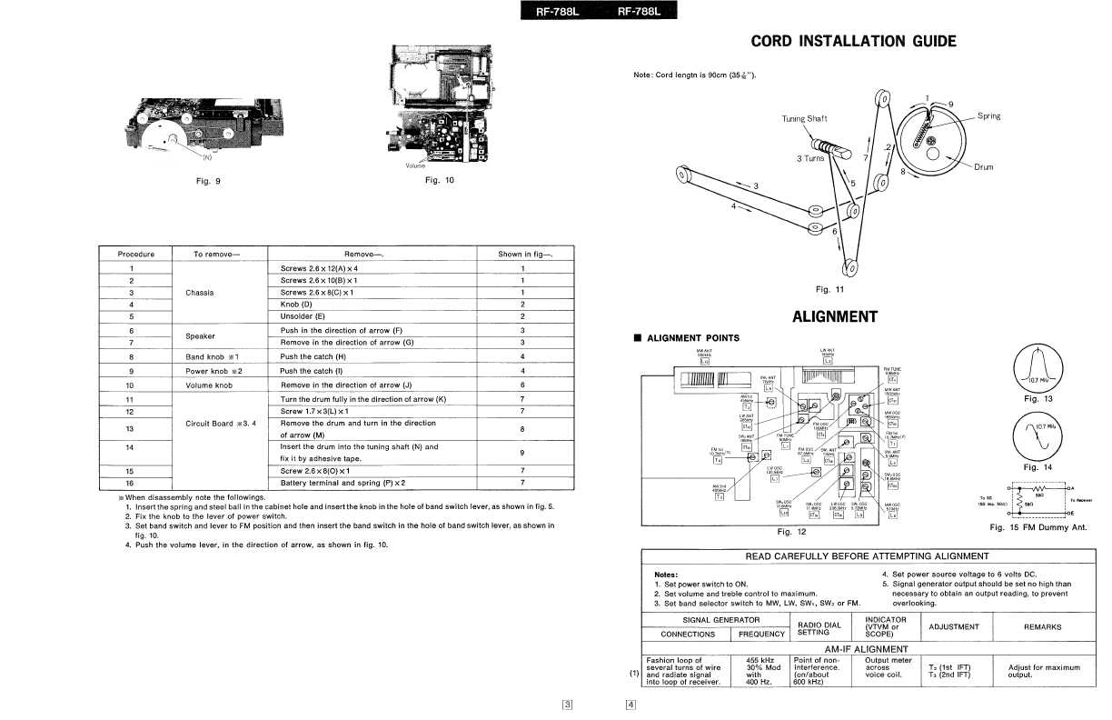 Сервисная инструкция Panasonic RF-788L