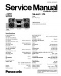 Сервисная инструкция Panasonic SA-AK311PL