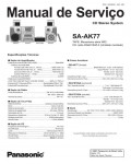 Сервисная инструкция Panasonic SA-AK77