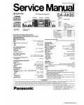 Сервисная инструкция PANASONIC SA-AK85