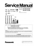 Сервисная инструкция Panasonic SA-BT337GN, SA-BT737GN