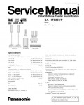 Сервисная инструкция Panasonic SA-HT833VP