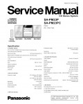 Сервисная инструкция Panasonic SA-PM23P, SA-PM23PC