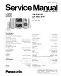 Сервисная инструкция Panasonic SA-PM53P, SA-PM53PC
