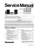 Сервисная инструкция PANASONIC SA-PMX92EB, PMX94EG