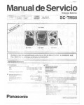Сервисная инструкция Panasonic SA-TM50