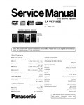 Сервисная инструкция Panasonic SA-VK760EE