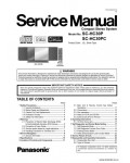 Сервисная инструкция PANASONIC SC-HC30P