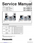 Сервисная инструкция PANASONIC SC-HM810, HM910