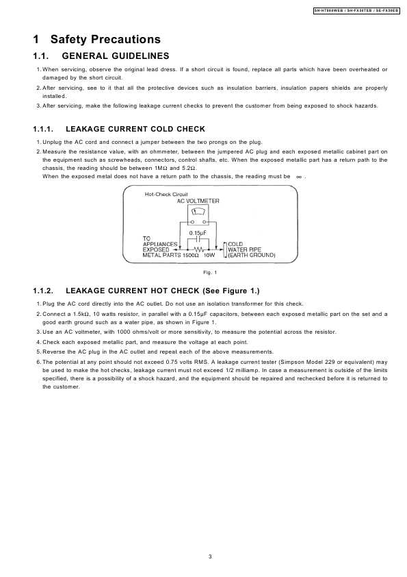 Сервисная инструкция Panasonic SH-HT880WEB