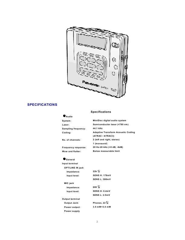 Сервисная инструкция Panasonic SJ-MR220