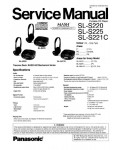 Сервисная инструкция Panasonic SL-S220, SL-S221C, SL-S225