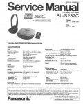 Сервисная инструкция Panasonic SL-S232C